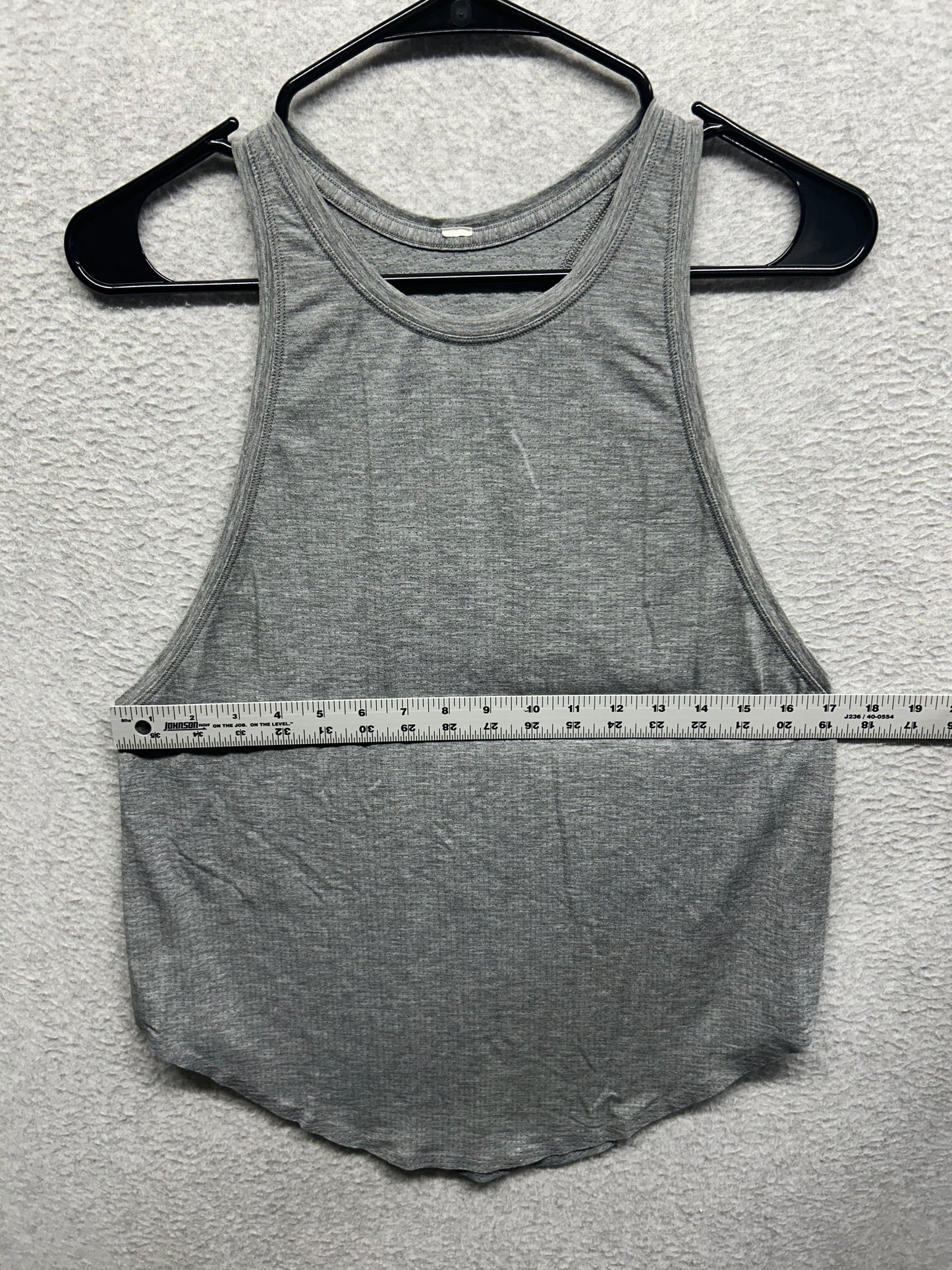 Lululemon Plank To Pike Tank Size 8 Heathered Gray