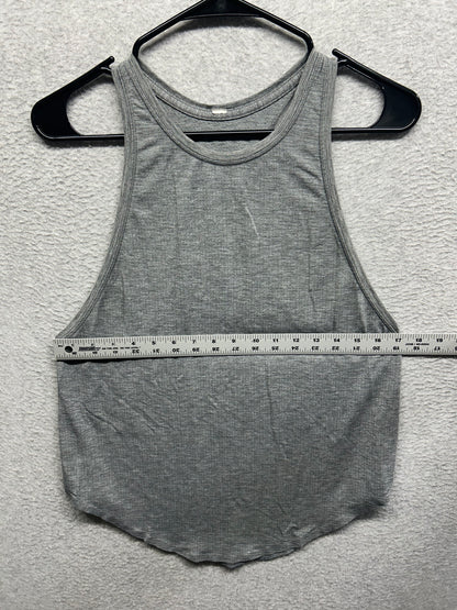 Lululemon Plank To Pike Tank Size 8 Heathered Gray