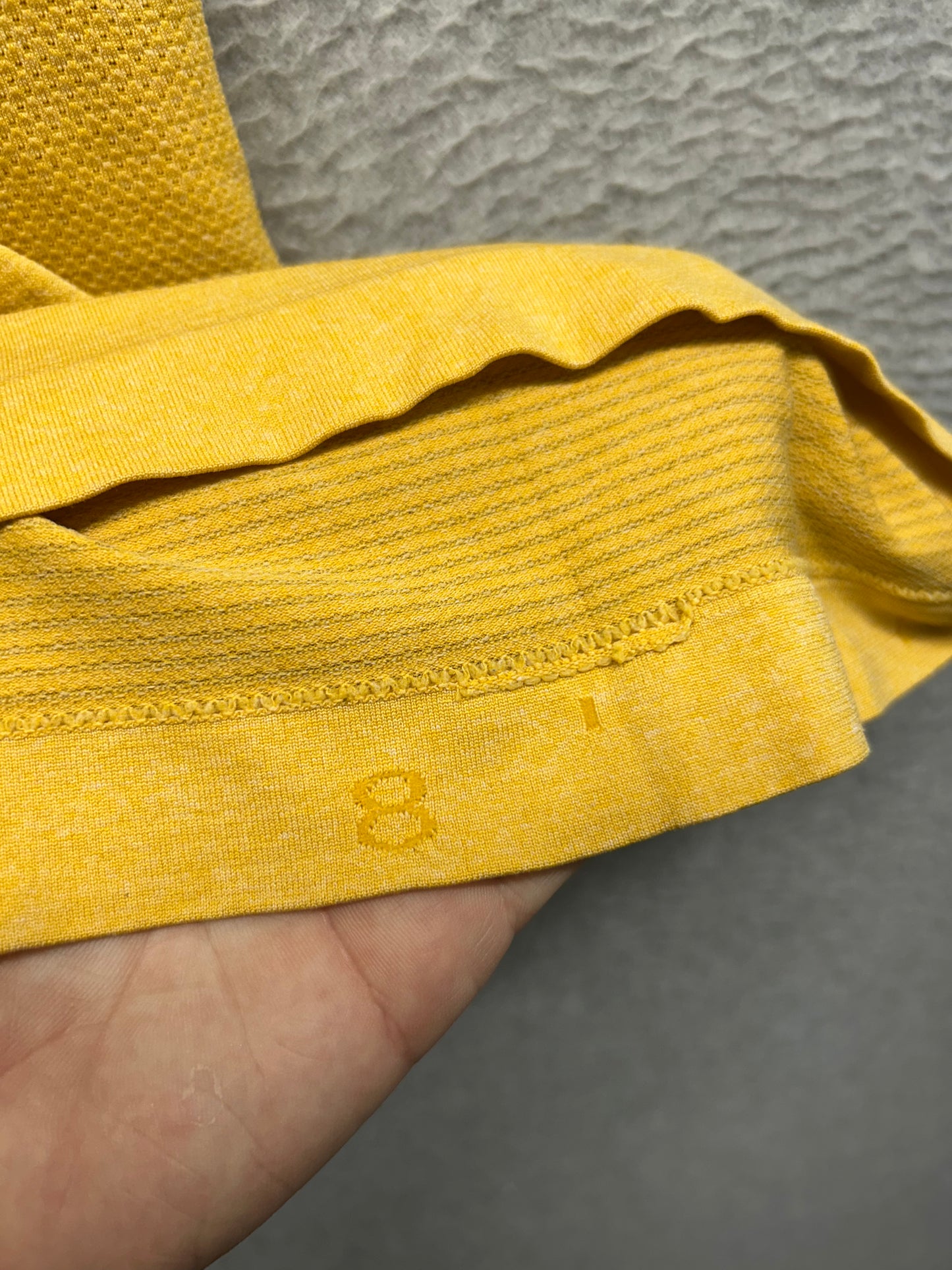 Lululemon Swiftly Tech Racerback Size 8 Honeycomb