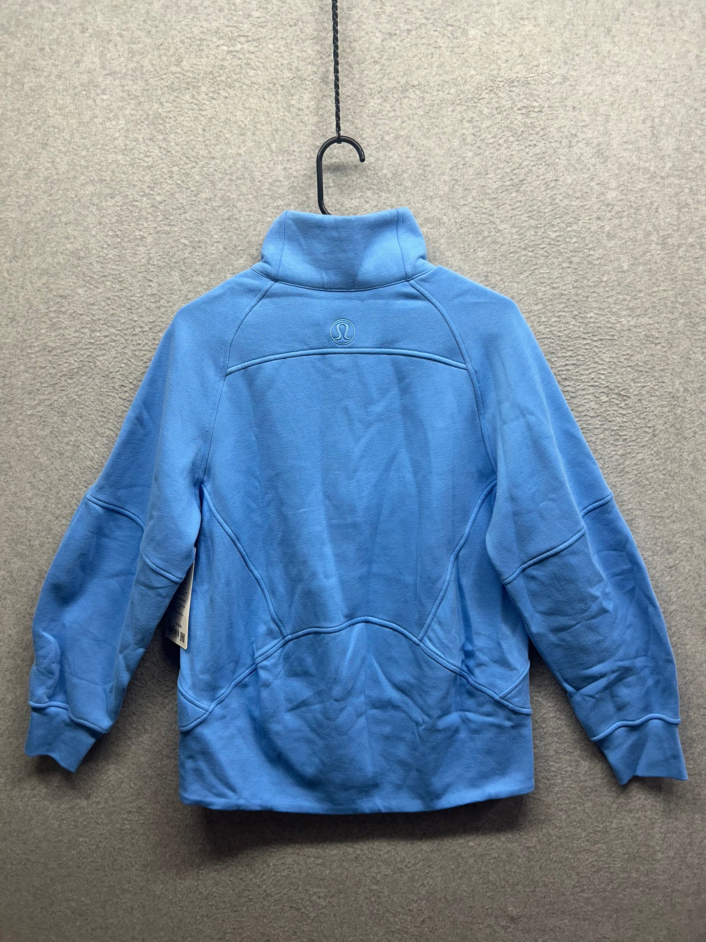 Lululemon Scuba Oversized Funnel-Neck Half Zip Long XS/S Aero Blue
