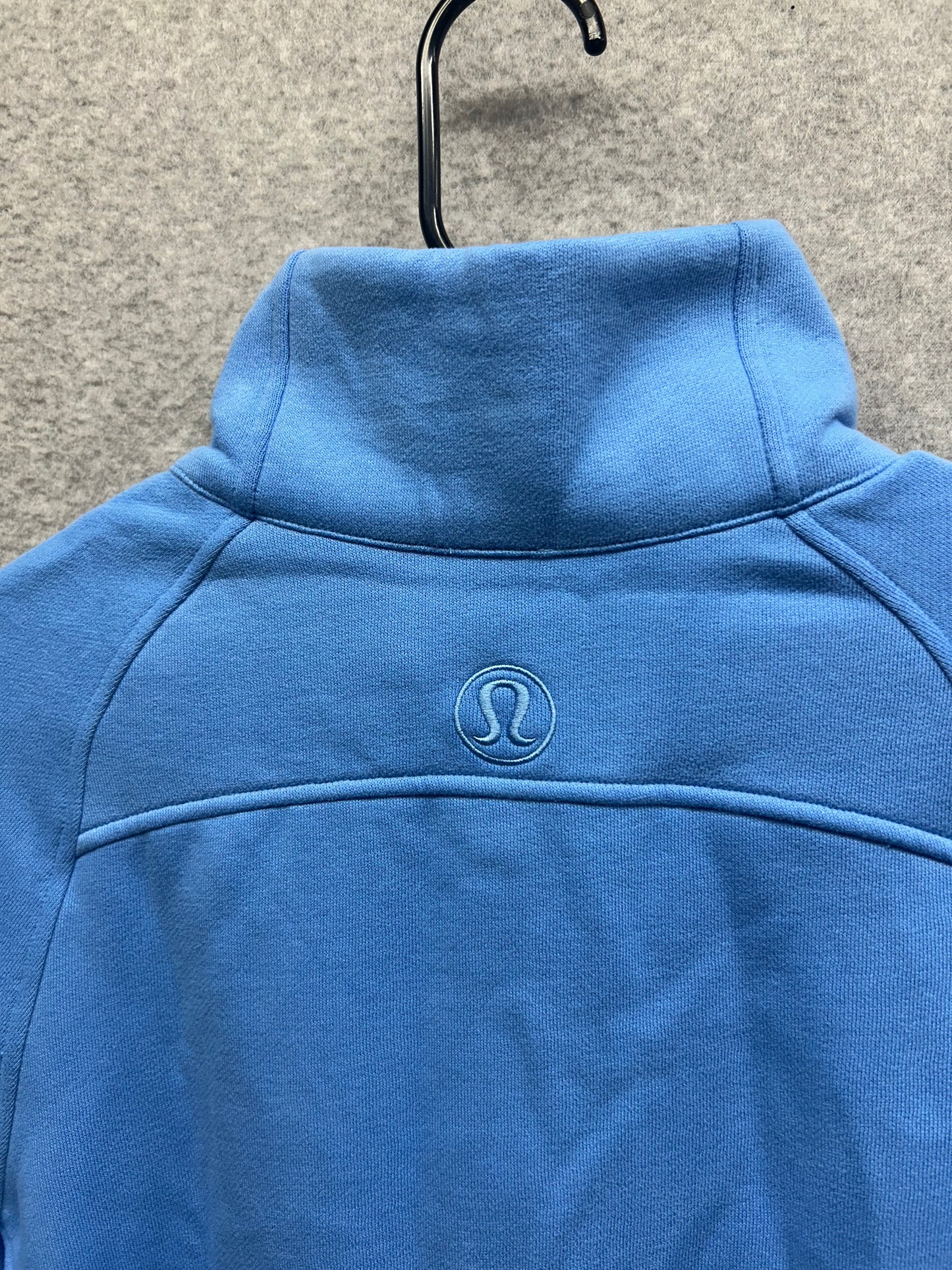 Lululemon Scuba Oversized Funnel-Neck Half Zip Long XS/S Aero Blue