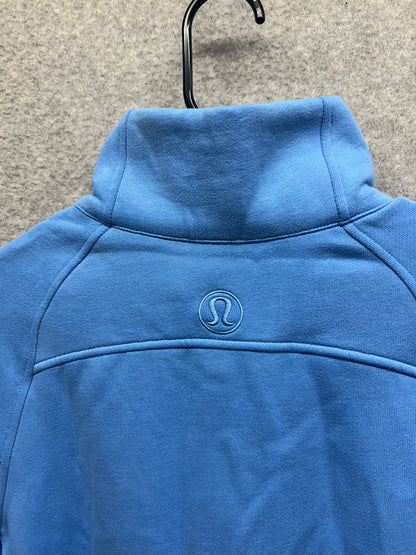 Lululemon Scuba Oversized Funnel-Neck Half Zip Long XS/S Aero Blue