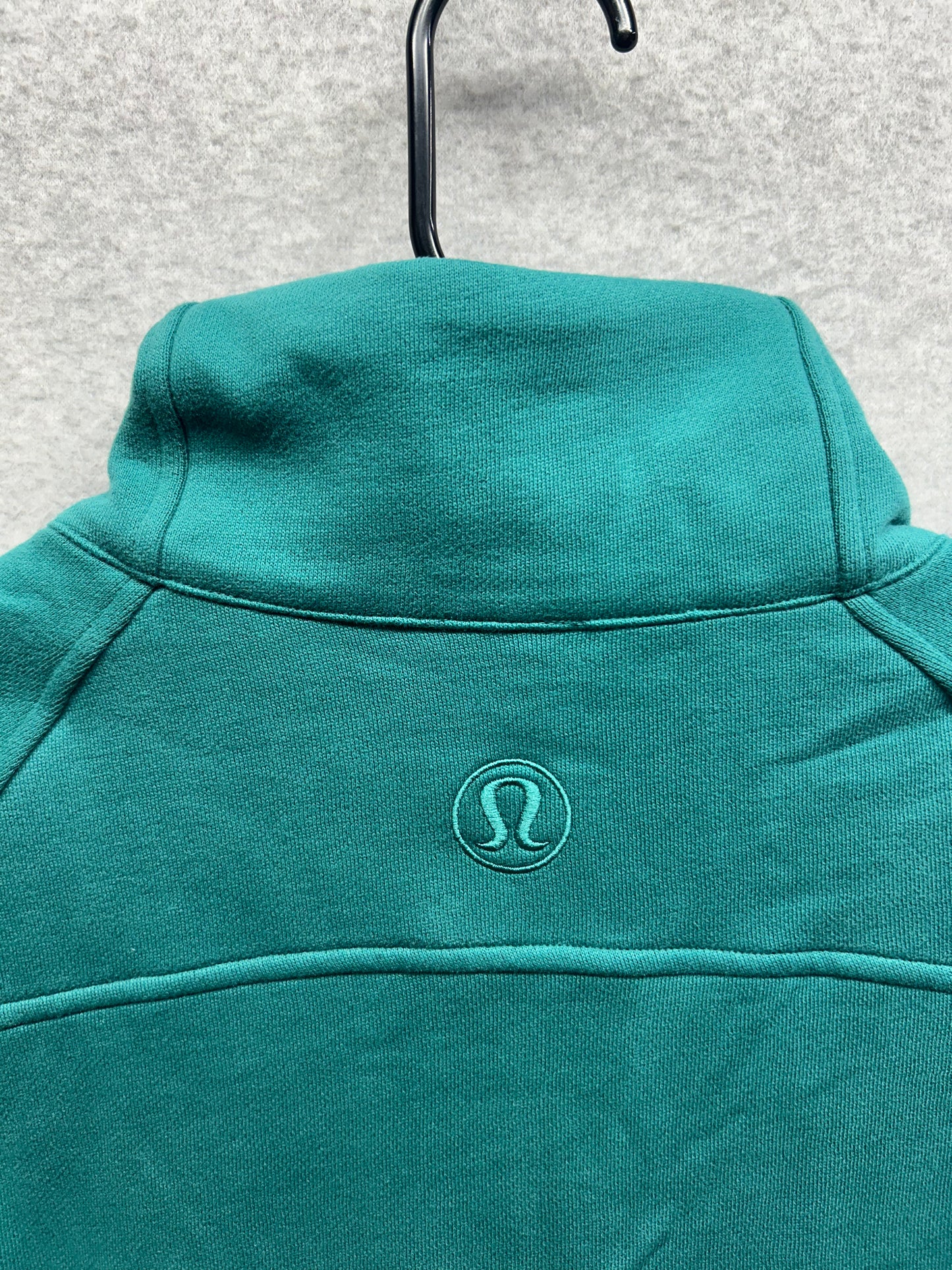 Lululemon Scuba Oversized Funnel-Neck Half Zip Size XL/XXL Teal Lagoon