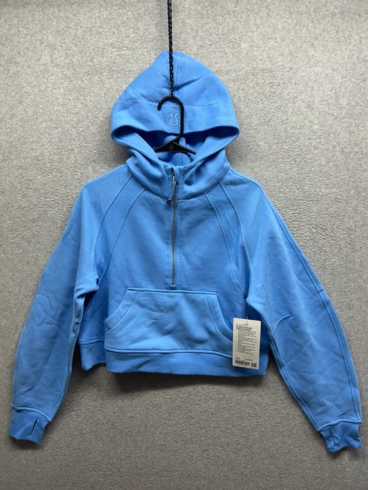 Lululemon Scuba Oversized Half-Zip Hoodie Size XS/S Aero Blue