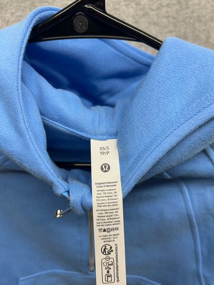 Lululemon Scuba Oversized Half-Zip Hoodie Size XS/S Aero Blue