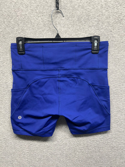 Lululemon Fast and Free Short 6" Size 8 Larkspur