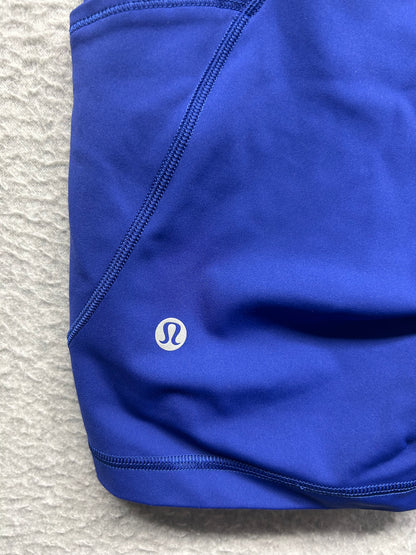 Lululemon Fast and Free Short 6" Size 8 Larkspur