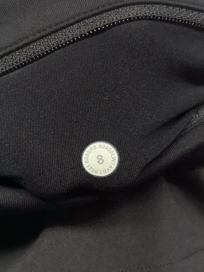 Lululemon Speed Up Mid-Rise Short 4" Size 8 Black