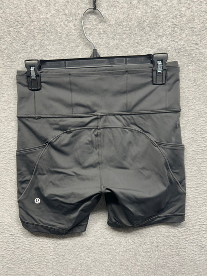 Lululemon Fast and Free Short 6" Size 8 Graphite Grey
