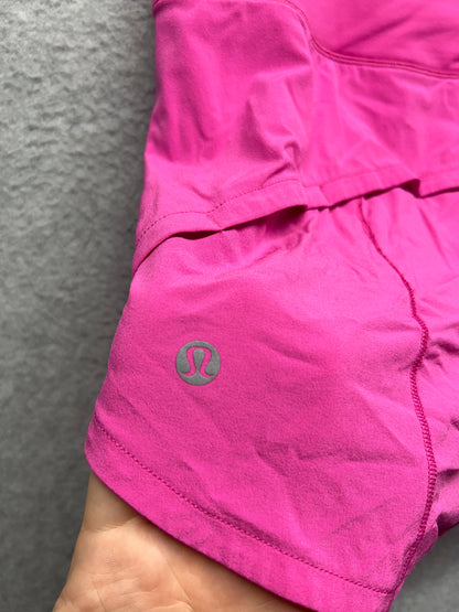 Lululemon Speed Up High-Rise Short 4" Size 8 Sonic Pink