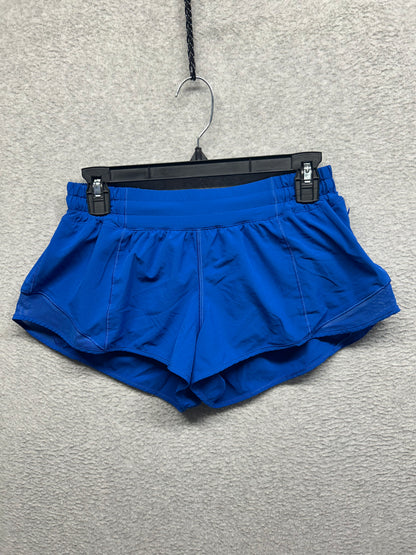 Lululemon Hotty Hot Low Rise Short 2.5" Size 8 Symphony Blue