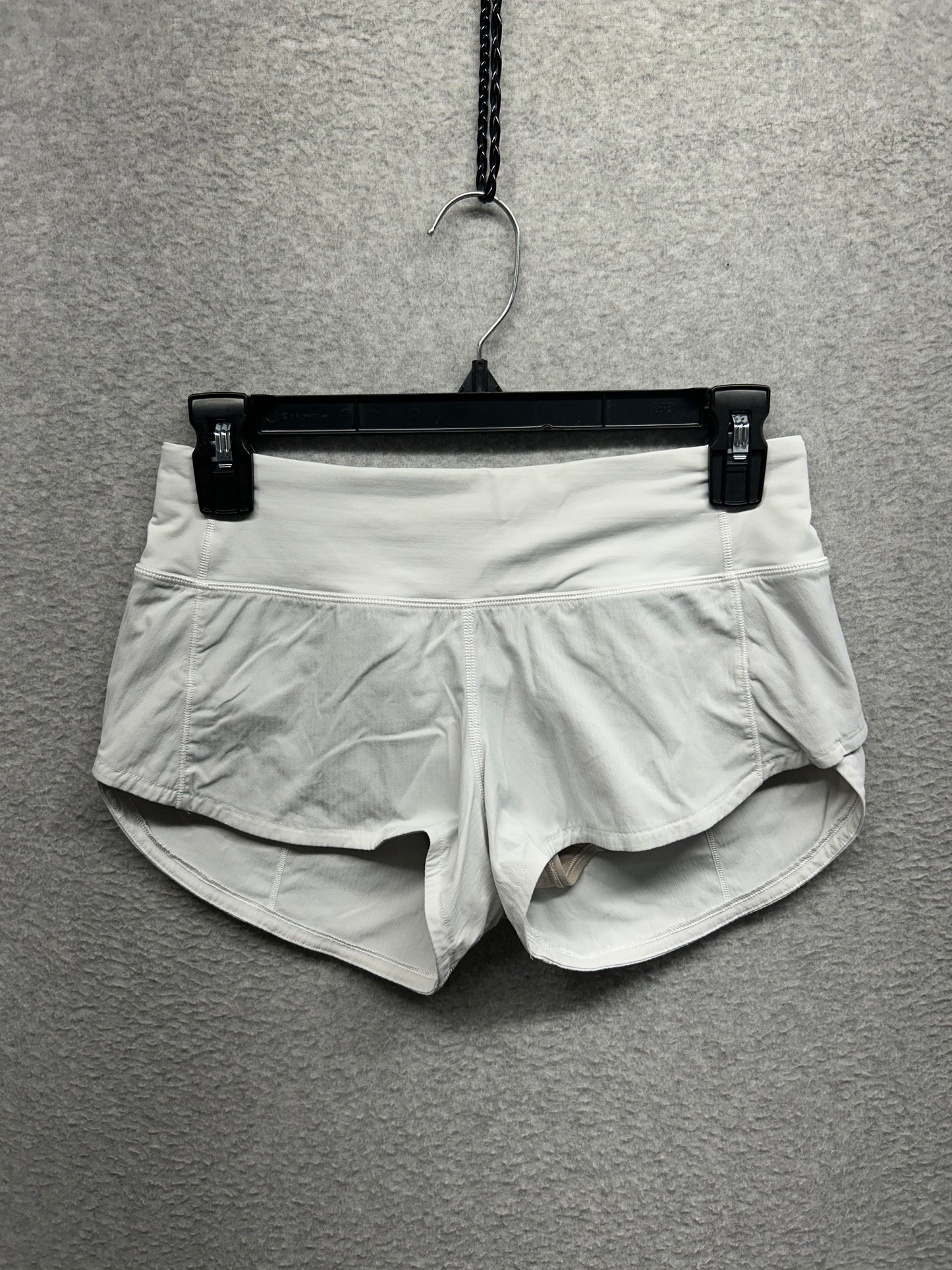 Lululemon Speed Up Short 2.5" Size 2 White