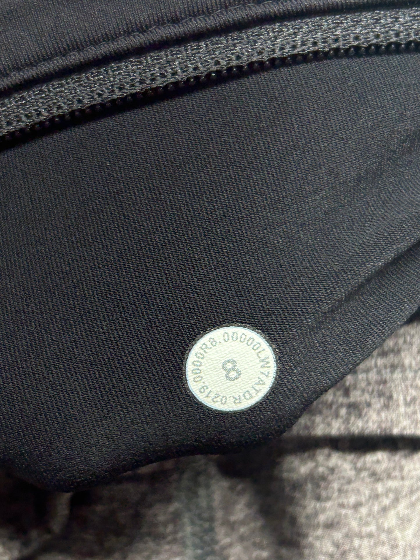 Lululemon Speed Up Short 2.5" Size 8 Heather Lux Multi Black