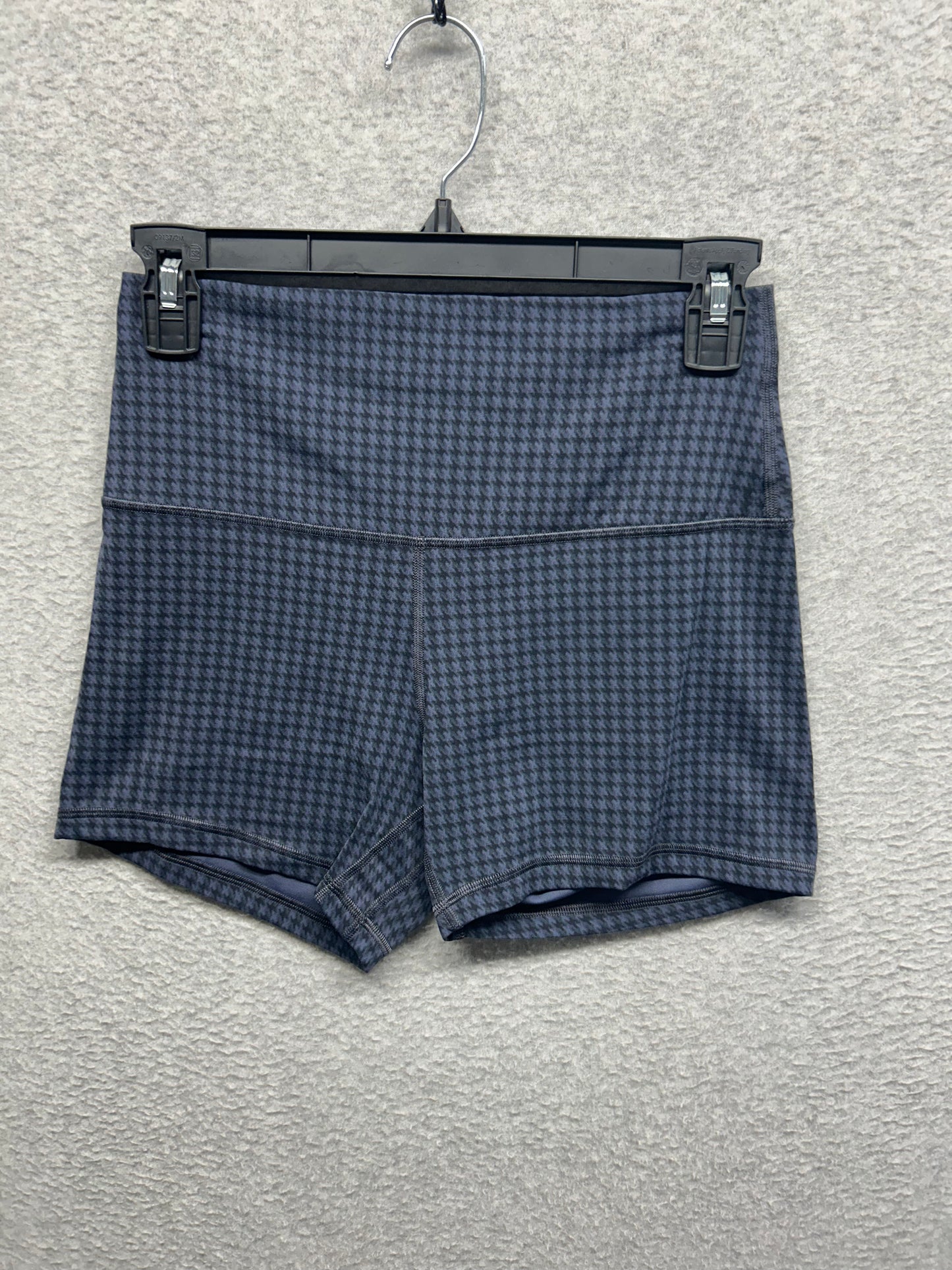Lululemon Align High-Rise Short 4" Size 8 (Square) Micro Houndstooth Blue Multi