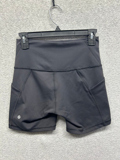 Lululemon Wunder Train High-Rise Short with Pockets 6" Size 8 Black
