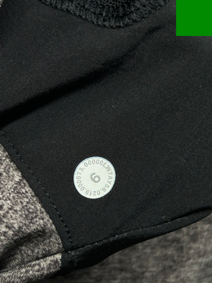 Lululemon Spring Break Away Short II 3" Size 6 Heather Lux Multi Black