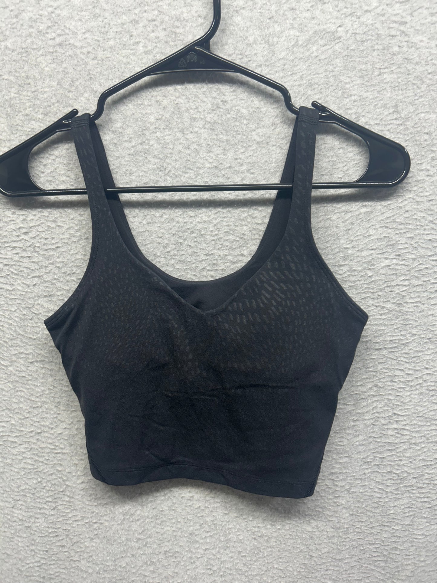 Lululemon Align Tank Top Size 4 Jewel Emboss Black