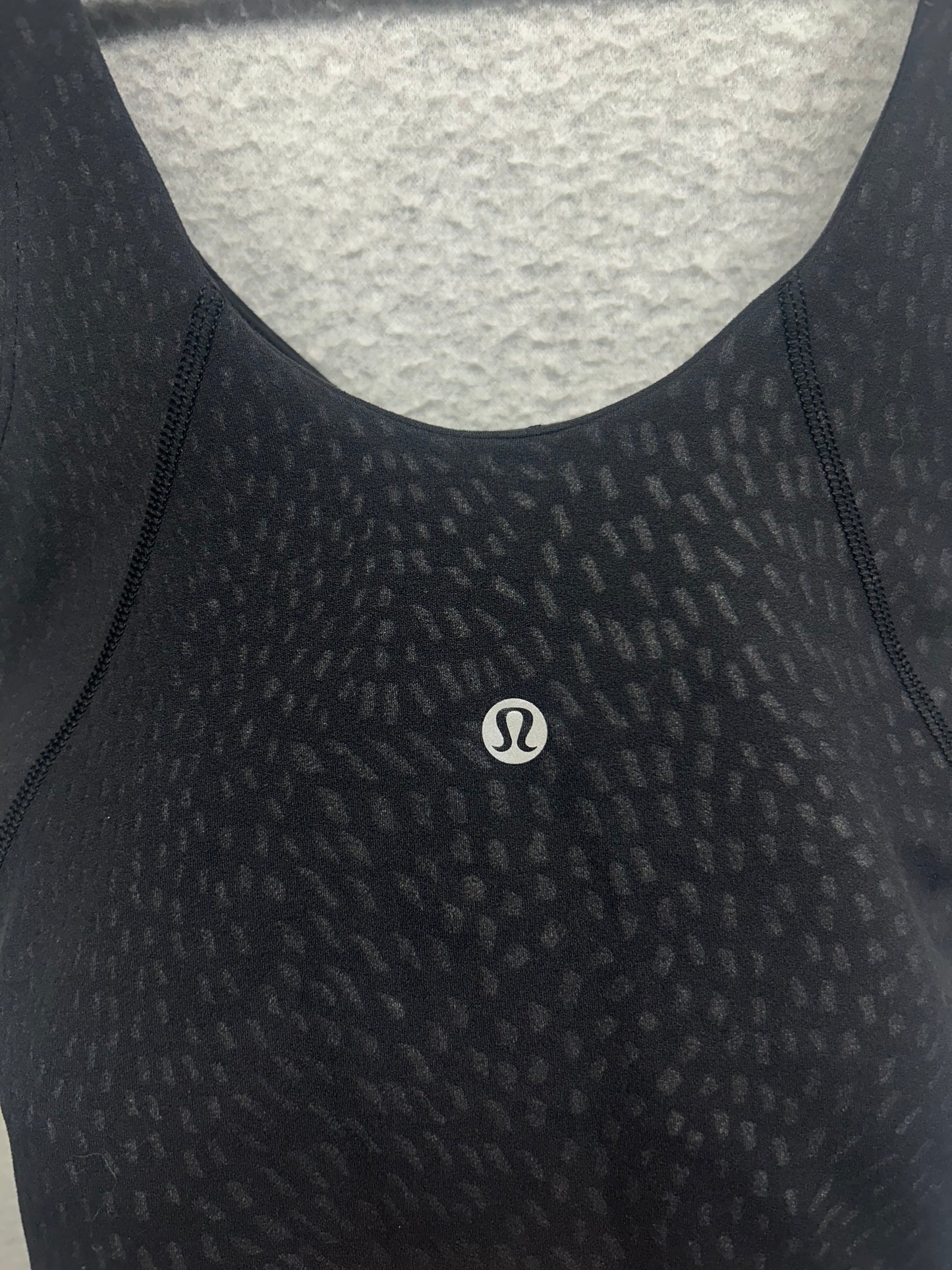 Lululemon Align Tank Top Size 4 Jewel Emboss Black