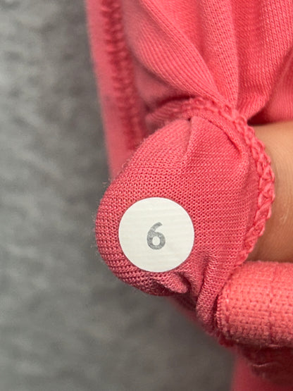 Lululemon Power Y Tank Size 6 Pink Paradise