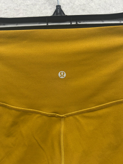 Lululemon Align Short 8" Size 8 Gold Spice