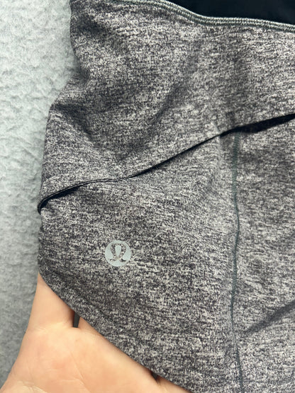 Lululemon Speed Up Short 2.5" Size 8 Heather Lux Multi Black