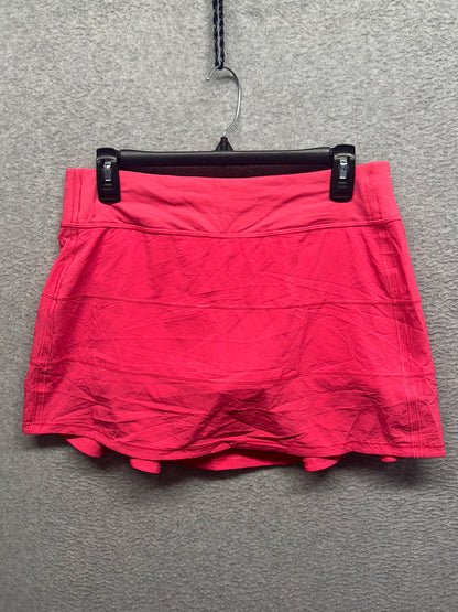 Lululemon Pace Rival Mid-Rise Skirt Long Size 8 (Square) Lip Gloss