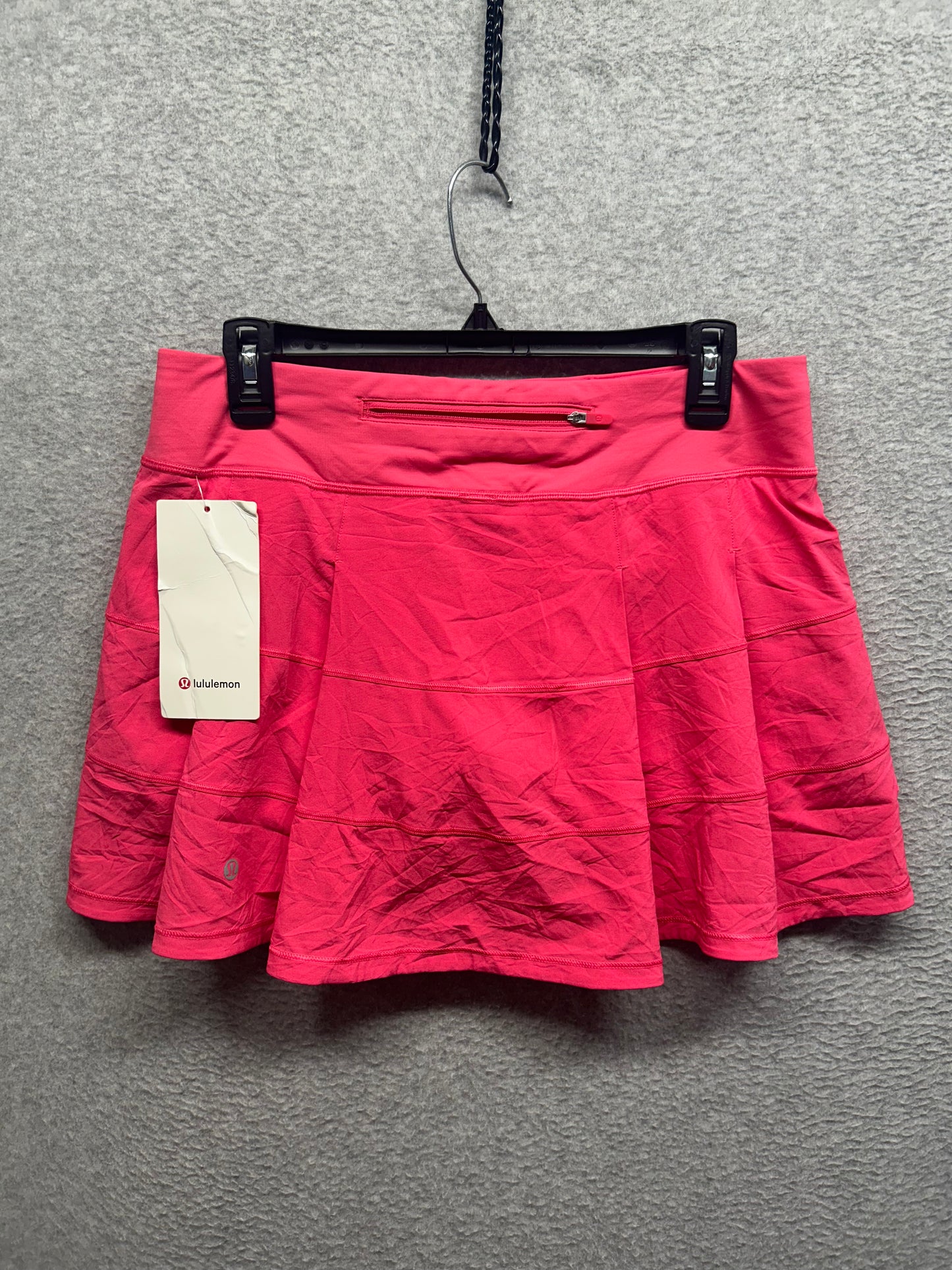 Lululemon Pace Rival Mid-Rise Skirt Long Size 8 (Square) Lip Gloss