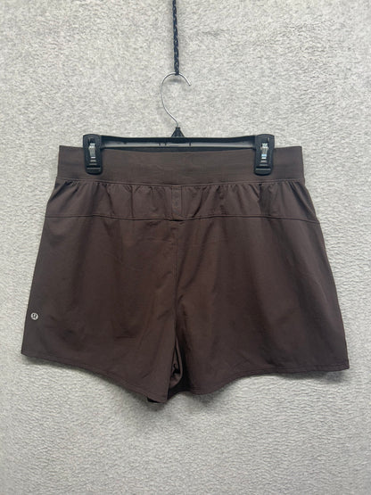 Lululemon License to Train High-Rise Short 4" Size 10 (Square) Espresso
