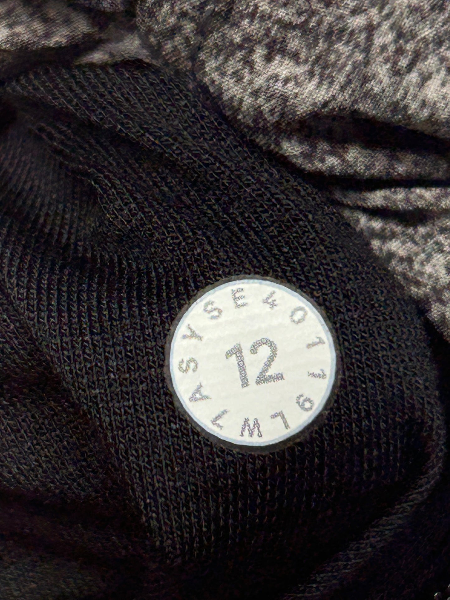 Lululemon Choose A Side Short 3" Size 12 Heather Lux Multi Gray