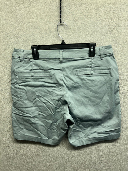 Lululemon Commission Short Qwick Oxford 8" Size 34 Oasis Blue