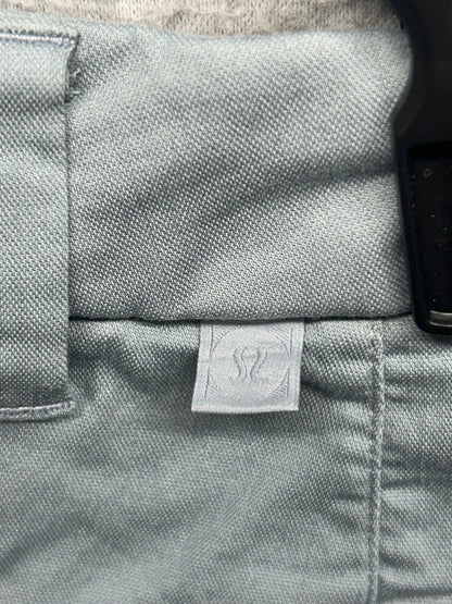 Lululemon Commission Short Qwick Oxford 8" Size 34 Oasis Blue