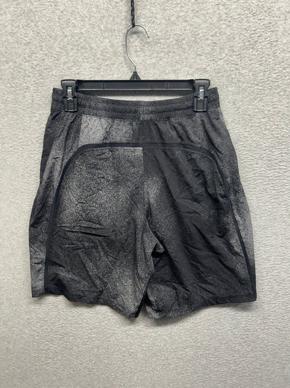 Lululemon Pace Breaker Out Of Mind Liner 9" Size Small Ocean Spray Ice Grey Black