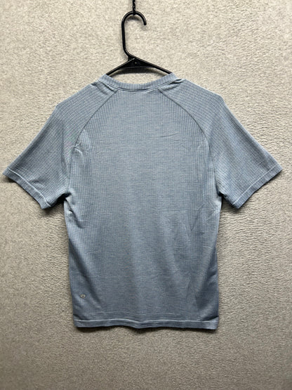 Lululemon Metal Vent Tech Short Sleeve Size Small Utility Blue