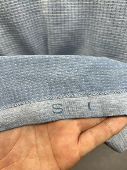 Lululemon Metal Vent Tech Short Sleeve Size Small Utility Blue