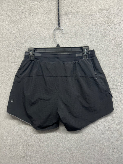 Lululemon Outpacer Short 6" Size Medium Black