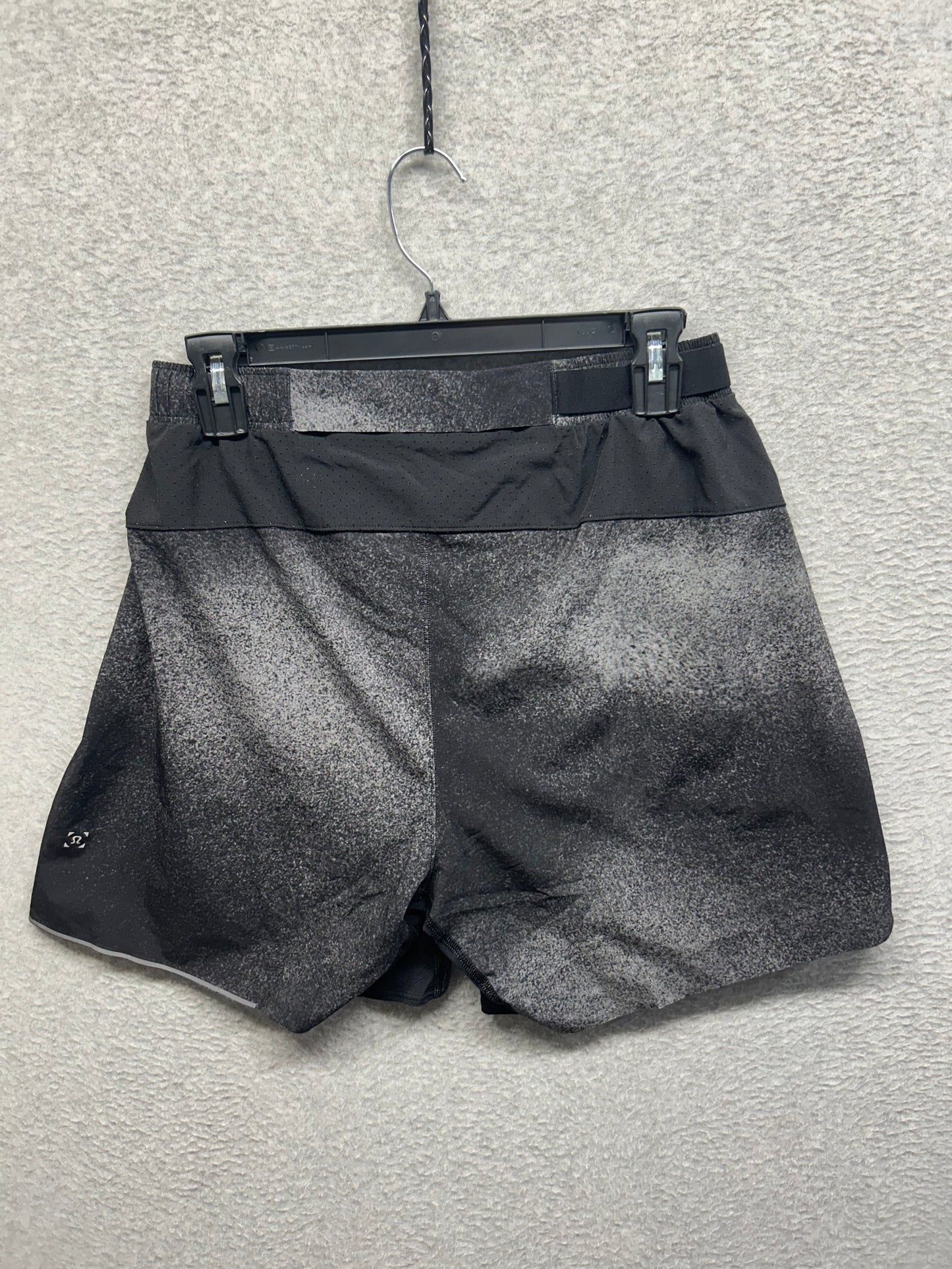 Lululemon Surge Short 6" Size Medium Ocean Spray Ice Grey Black
