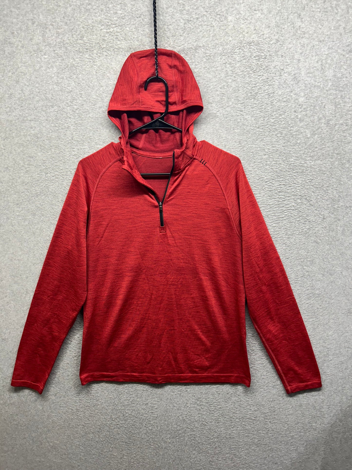 Lululemon Metal Vent Tech Hoodie Size Medium Prep Red