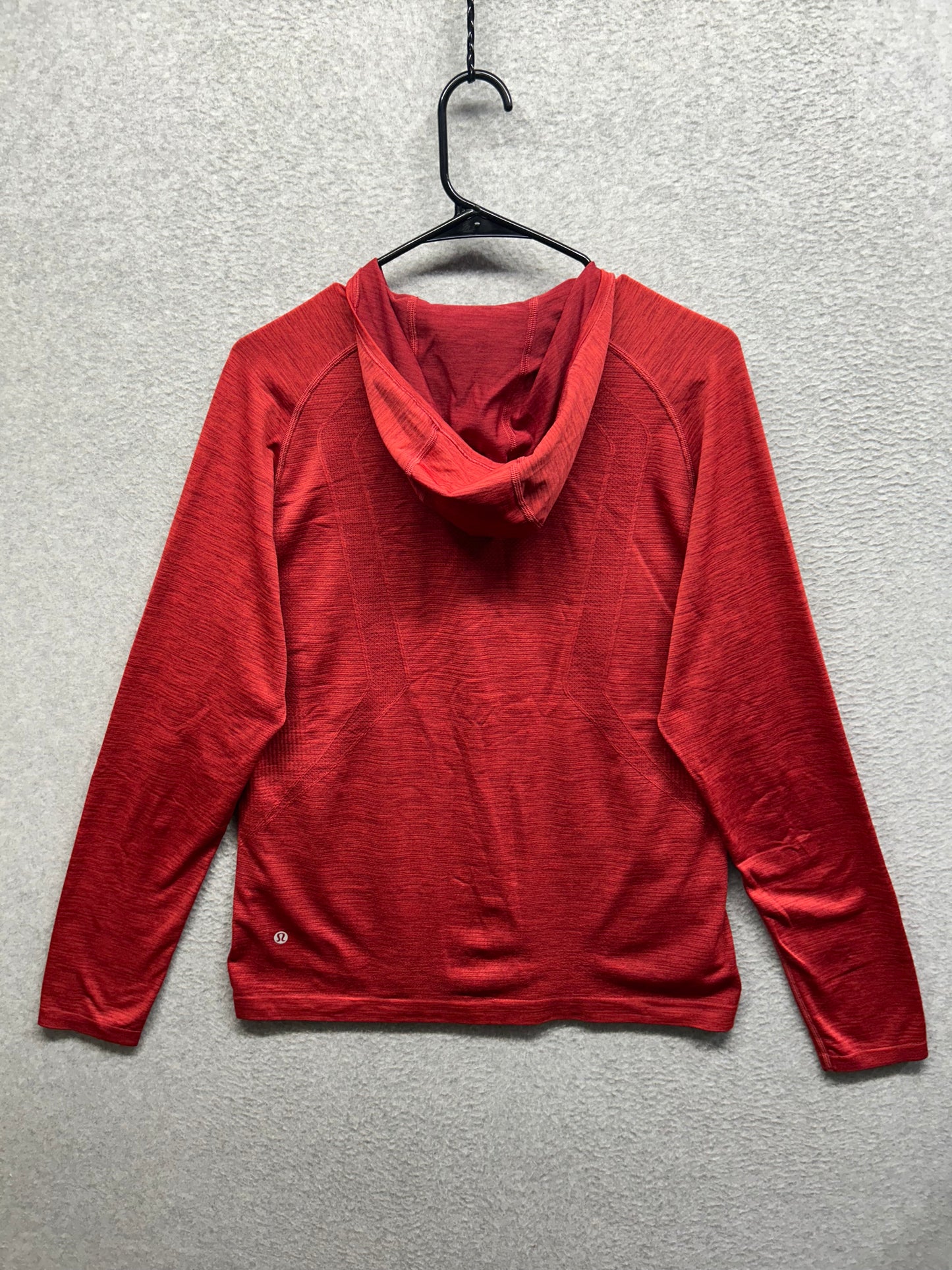 Lululemon Metal Vent Tech Hoodie Size Medium Prep Red