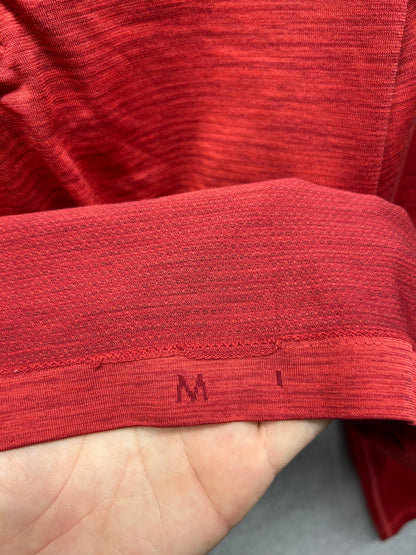 Lululemon Metal Vent Tech Hoodie Size Medium Prep Red
