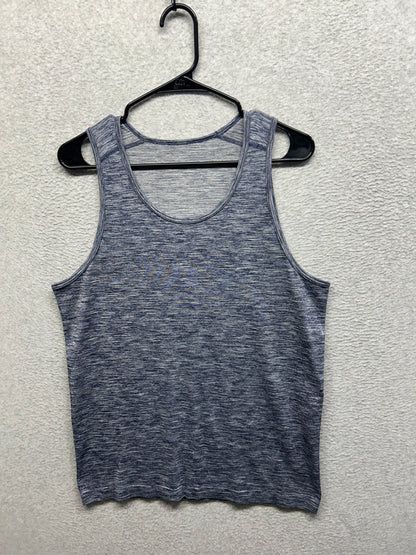 Lululemon Metal Vent Tech Tank Size Medium Mvt Space Dye Lux Indigo