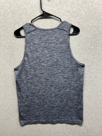Lululemon Metal Vent Tech Tank Size Medium Mvt Space Dye Lux Indigo