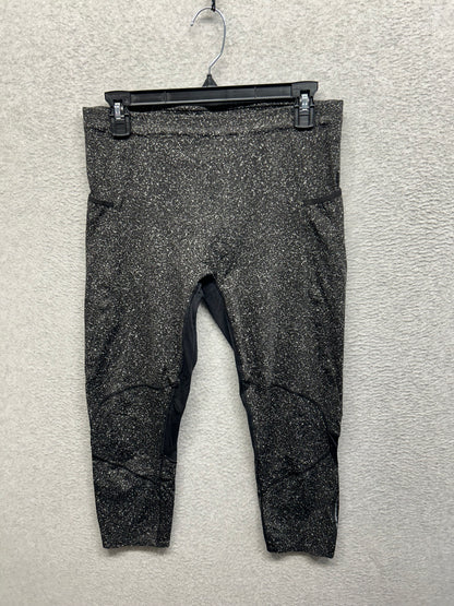 Lululemon Surge Tight Nulux 22" Size Large Polar Shift Black White Multi