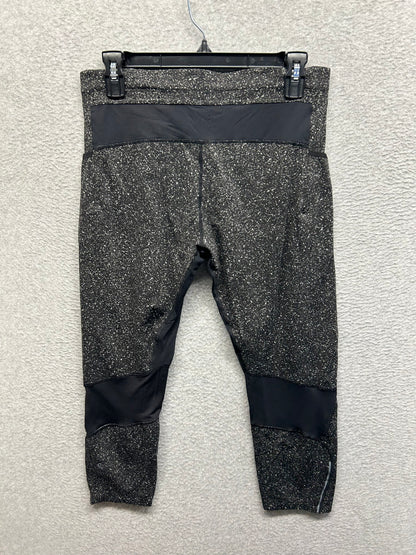 Lululemon Surge Tight Nulux 22" Size Large Polar Shift Black White Multi