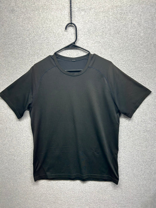 Lululemon Metal Vent Tech Short Sleeve Size Large Black