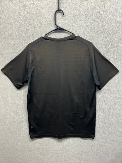 Lululemon Metal Vent Tech Short Sleeve Size Large Black