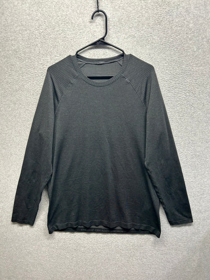 Lululemon Metal Vent Tech Long Sleeve Size Large Black