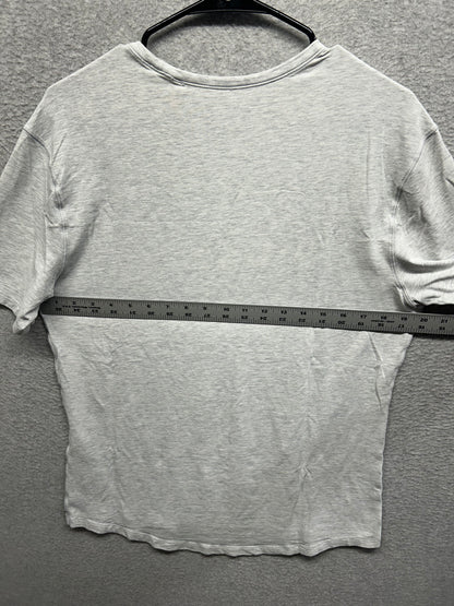Lululemon 5 Year Basic Tee Size Large Heathered Core Ultra Light Grey