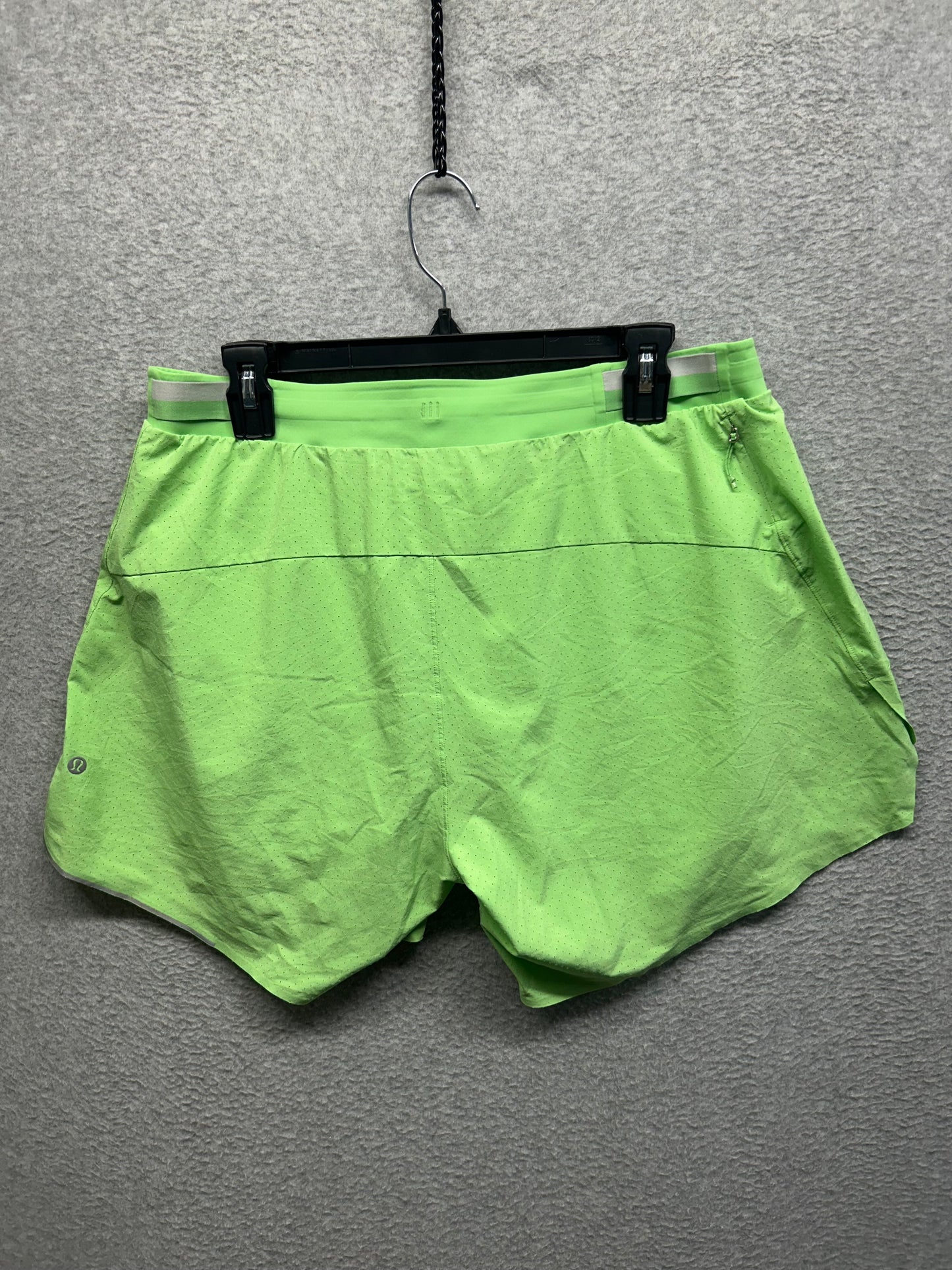 Lululemon Fast and Free Lined Short 6" Size XL Green