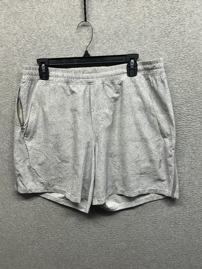 Lululemon Pace Breaker Linerless Short 7" Size XL (Square) Heathered Gray
