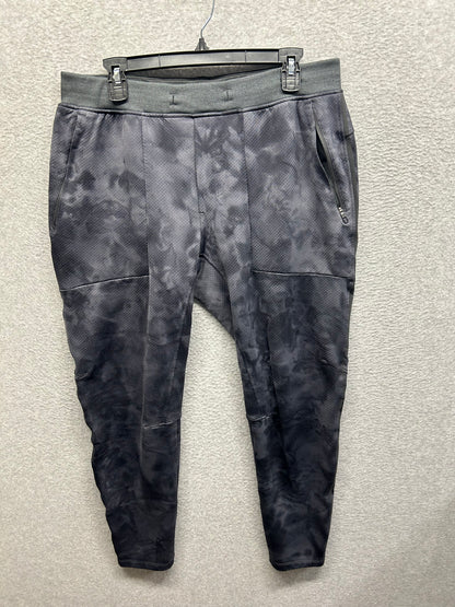 Lululemon Textured Tech Pant Size XL Diamond Dye Rhino Grey Anchor